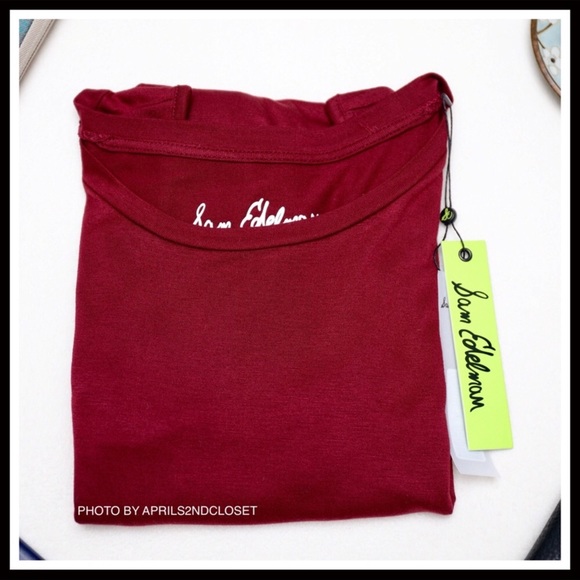 SAM EDELMAN COLD SHOULDERS LONG SLEEVES TEE A2C - Picture 5 of 8